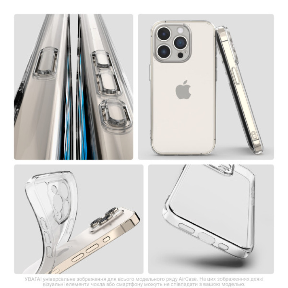 Чохол до мобільного телефона Armorstandart Air Motorola Edge 60 Fusion 5GClear (ARM85377)