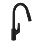 Змішувач Hansgrohe Focus M41 KM240, чорний матовий (31815670) Змішувач Hansgrohe Focus M41 KM240, чорний матовий (31815670)