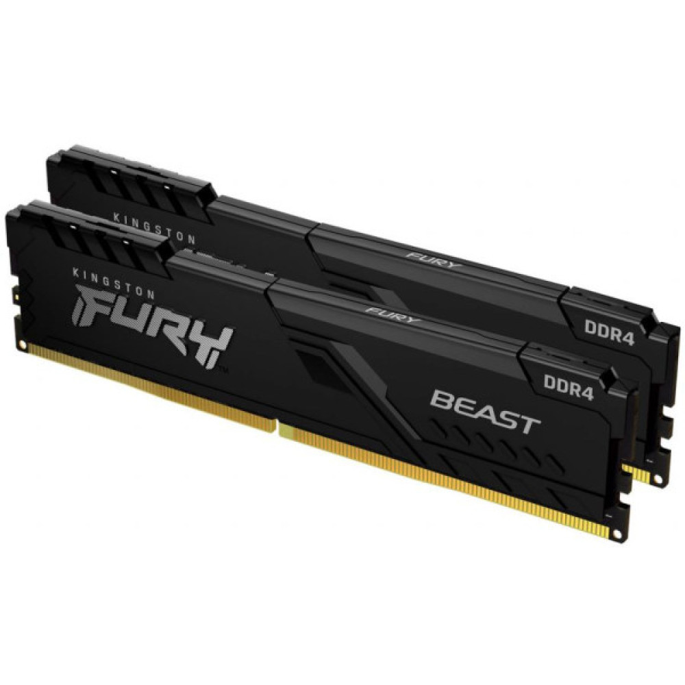 Пам'ять ПК Kingston DDR4 64GB KIT (32GBx2) 3200 FURY Beast