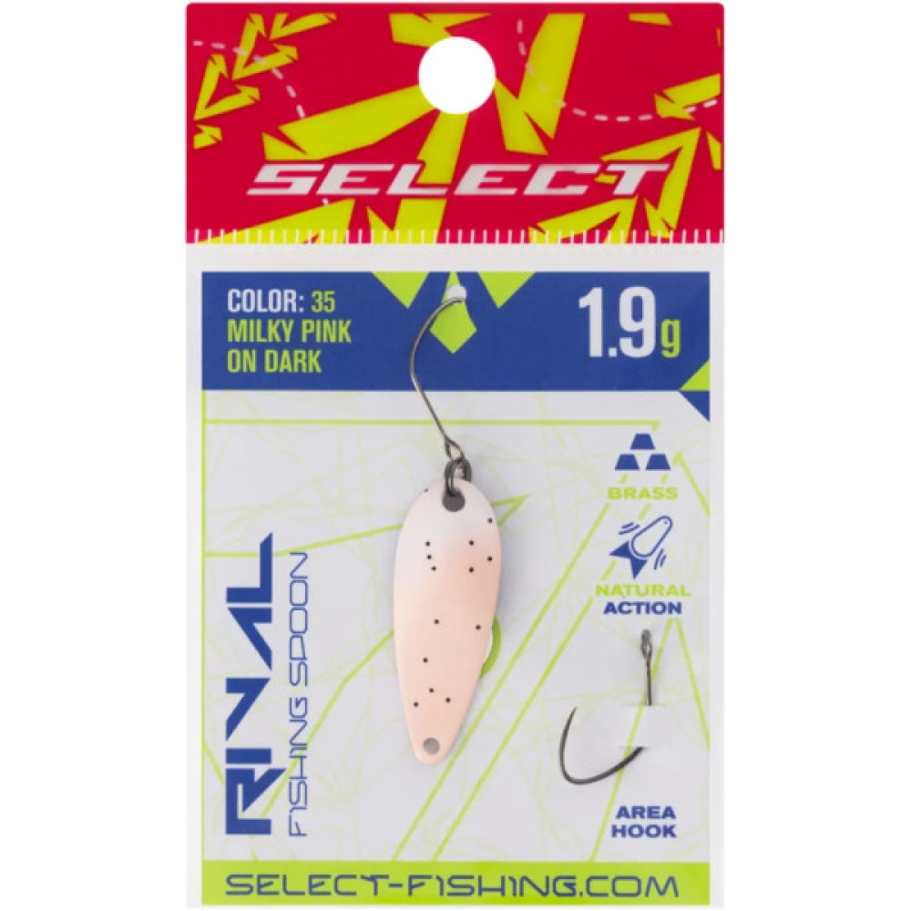 Блешня Select Rival 1.9g 30mm 35 Milky Pink on Dark (1870.80.03)