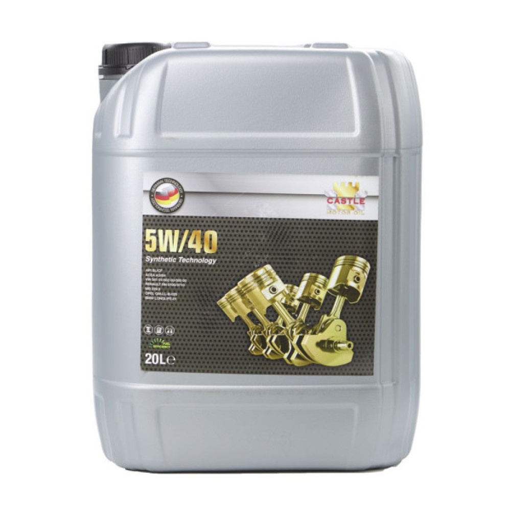 Моторна олива CASTLE MOTOR OILS 5W40 20л
