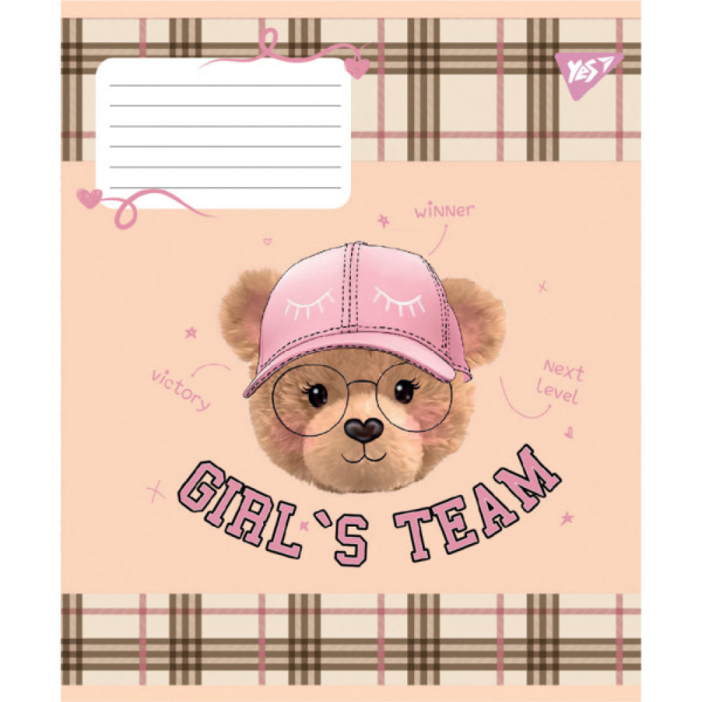 Зошит Yes You are cute А5 48 аркушів лінія (767901)