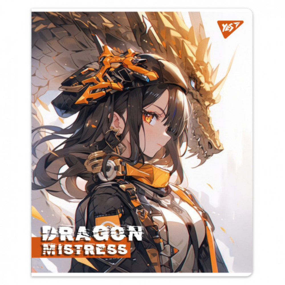 Зошит Yes Dragon mistress 18 аркушів лінія (767527)