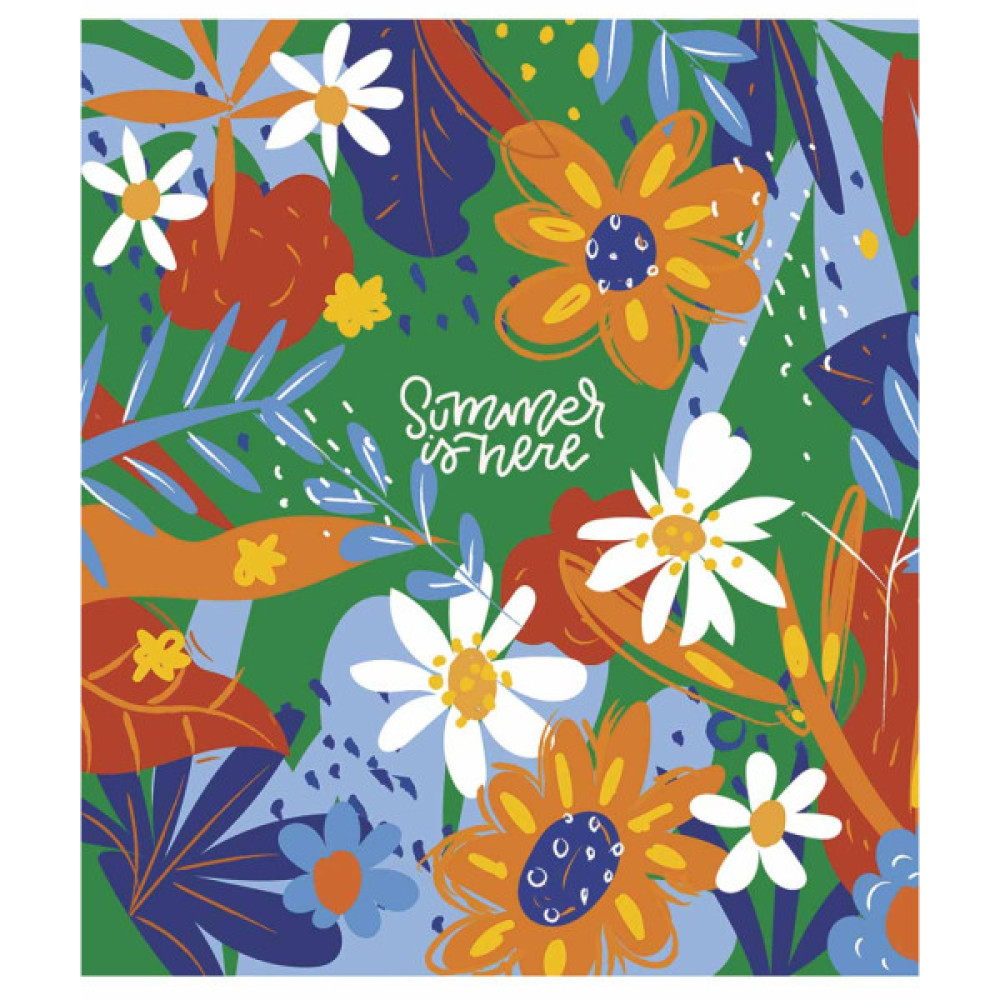 Зошит Школярик Summer is Here 80 аркушів лінія (080-3225L)