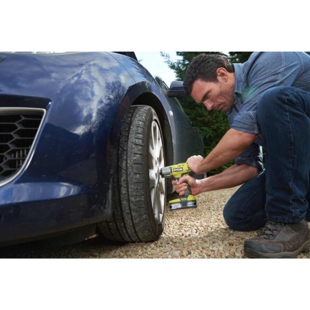 Гайковерт ударний акумуляторний Ryobi ONE+ R18IW3-0 18В 400Нм 2900об/хв 1/2" 3 швидкості 1.6кг без АКБ та ЗП