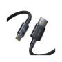 Дата кабель USB 2.0 AM to USB-C 1.0m 100W/7.5W black Baseus (E0426W01)