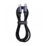 Дата кабель USB-C to USB-C 0.5m 100W 480Mbps black Ugreen (65831)