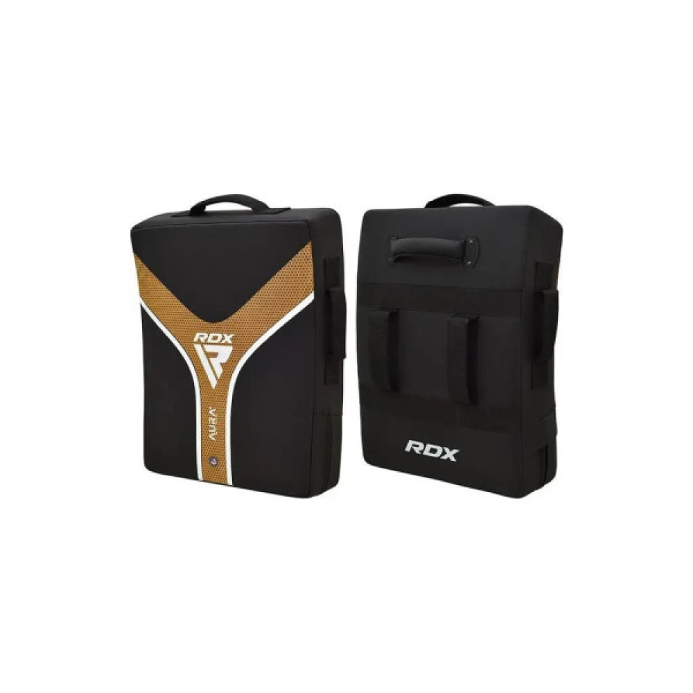 Маківара RDX Kick Shield Aura Plus T-17 Black Golden Heavy (KSR-T17BGL+)