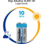 Батарейка Camelion Крона 6LR61 9V Digi Alkaline * 1 (6LR61-BP1DG) Батарейка Camelion Крона 6LR61 9V Digi Alkaline * 1 (6LR61-BP1DG)