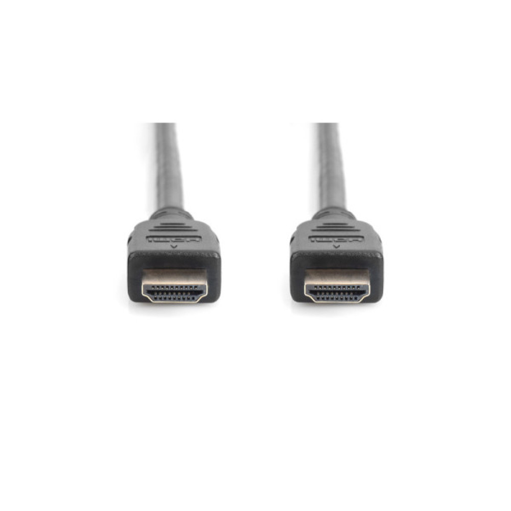 Кабель мультимедійний HDMI M to HDMI M 1.0m 8K Digitus (AK-330124-010-S)
