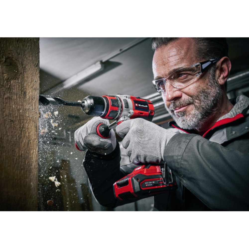 Шурупокрут-дриль акумуляторний Einhell Professional TP-CD 18/80 Li BL - Solo PXC 18В 80Нм 0-500/0-1800об/хв 1.4кг без АКБ та ЗП