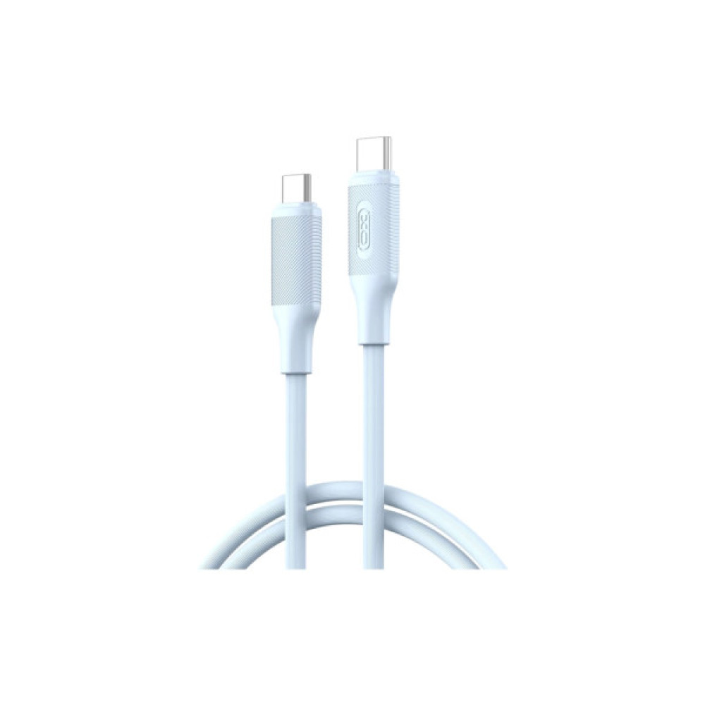 Дата кабель USB-C to USB-C 1.0m XO (NB-Q265B-CC.blue)