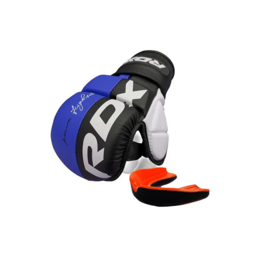 Рукавички для MMA RDX T6 Plus Rex Blue XL (GGR-T6U-XL+)