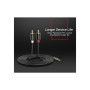 Кабель мультимедійний 3.5mm M to 2xRCA M 1.0m AV116 black Ugreen (10749)