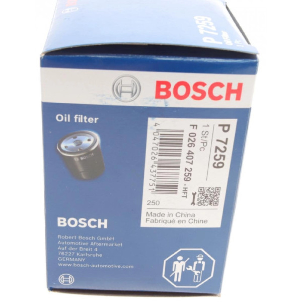 Фільтр масляний Bosch F026407259 Фільтр масляний Bosch F026407259