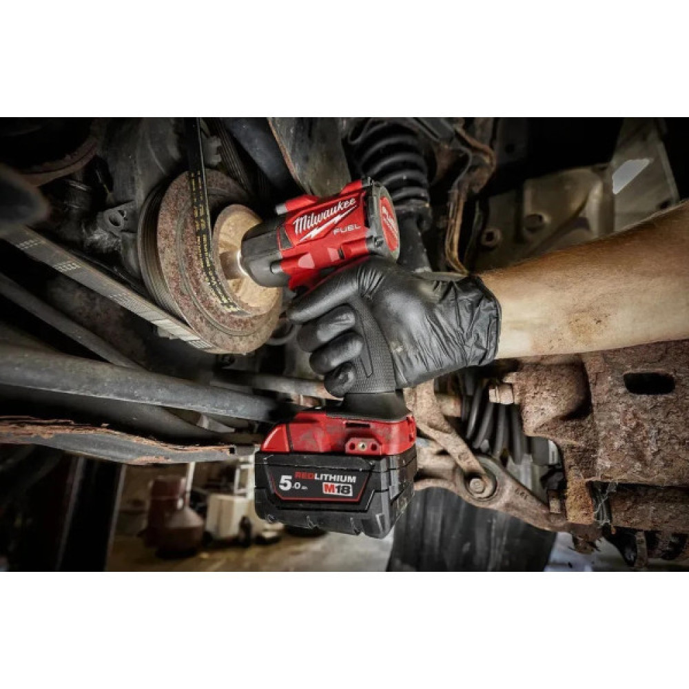 Гайковерт ударний акумуляторний Milwaukee M18 FMTIW2F12-0 18В 881Нм 0-2575об/хв 1/2" кейс 2.3кг без АКБ та ЗП