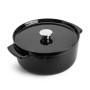 Каструля KitchenAid чавунна з кришкою 5,2 л Чорна (CC006061-001)