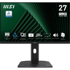 Монітор MSI 27" PRO MP275PG D-Sub, HDMI, MM, IPS, 100Hz, 4ms, sRGB 95%, AdaptiveSync, Pivot