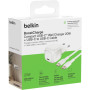 Зарядний пристрій Belkin USB-C PD20W PPS PD3.1 + cable USB-C to USB-C 1.0m (WCA009KQ1MWH-B6)