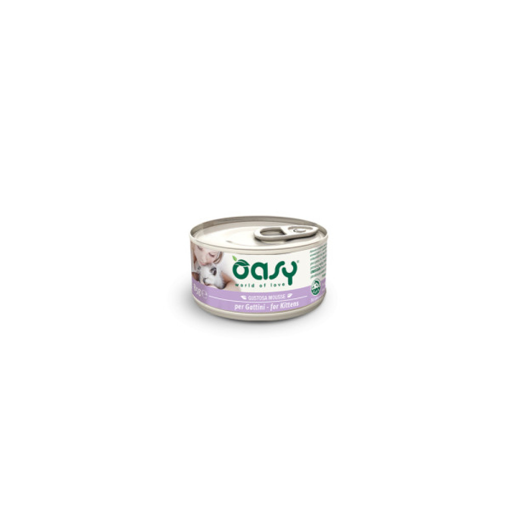 Консерви для котів OASY Kitten Курка 85 г (8053017342771)