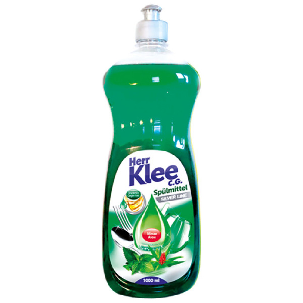 Засіб для ручного миття посуду Klee Minze Aloe 1 л (4260353550461)