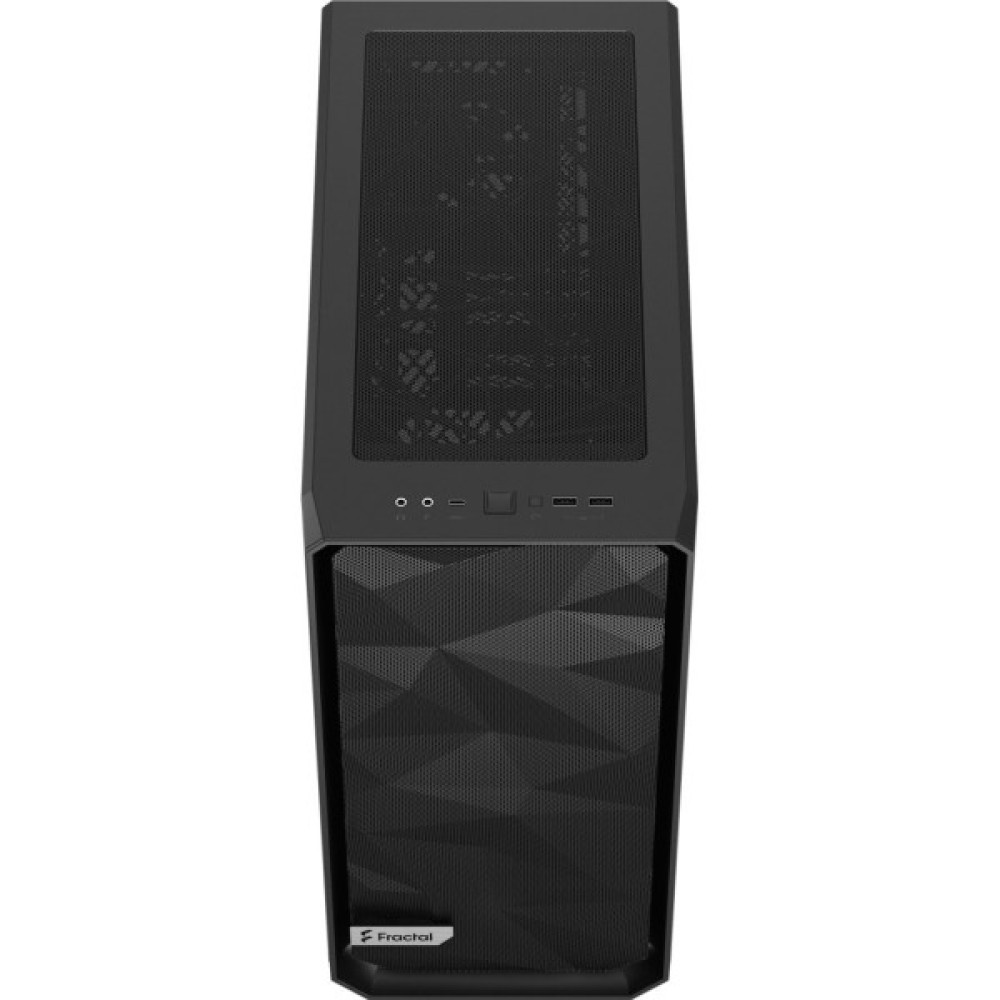 Корпус для ПК Fractal Design Meshify 2 Compact Black Solid (FD-C-MES2C-01)