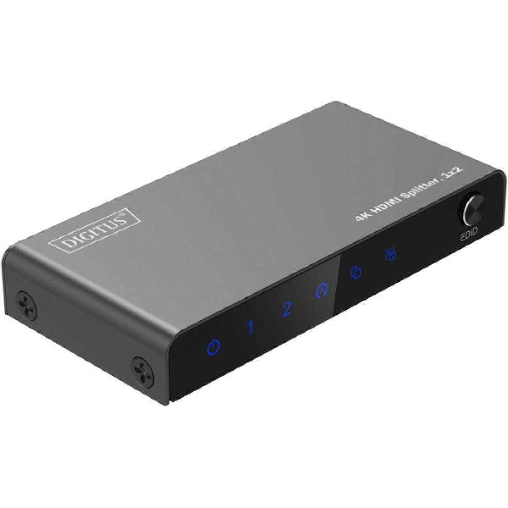 Відеосплітер DIGITUS HDMI (INx1 - OUTx2), 4K