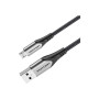 Дата кабель USB 2.0 AM to Micro 5P 0.25m 3.0A (18W) PVC Gray Aluminum Alloy Vention (COAHC) Дата кабель USB 2.0 AM to Micro 5P 0.25m 3.0A (18W) PVC Gray Aluminum Alloy Vention (COAHC)