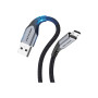 Дата кабель USB 2.0 AM to Micro 5P 0.25m 3.0A (18W) PVC Gray Aluminum Alloy Vention (COAHC) Дата кабель USB 2.0 AM to Micro 5P 0.25m 3.0A (18W) PVC Gray Aluminum Alloy Vention (COAHC)