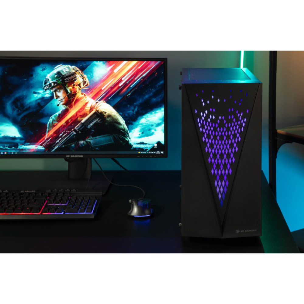 Комп’ютер персональний 2E Complex Gaming Intel i5-12400F, 16Gb, F1TB, NVD4060-8, B660, G2055, 600W, FreeDos