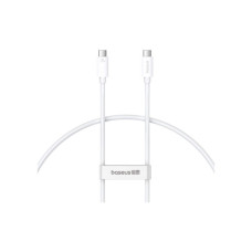 Дата кабель USB-C to USB-C 1.8m Superior USB4 Fast Charging 240W moon white Baseus (P10365200211-05)