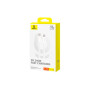 Дата кабель USB-C to USB-C 1.8m Superior USB4 Fast Charging 240W moon white Baseus (P10365200211-05) Дата кабель USB-C to USB-C 1.8m Superior USB4 Fast Charging 240W moon white Baseus (P10365200211-05)