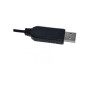Кабель живлення USB to DC 5.5x2.1mm 12V 0.8m Armorstandart (ARM65663)