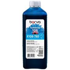 Чорнило Barva Epson 106 1л, Cyan (E106-793)