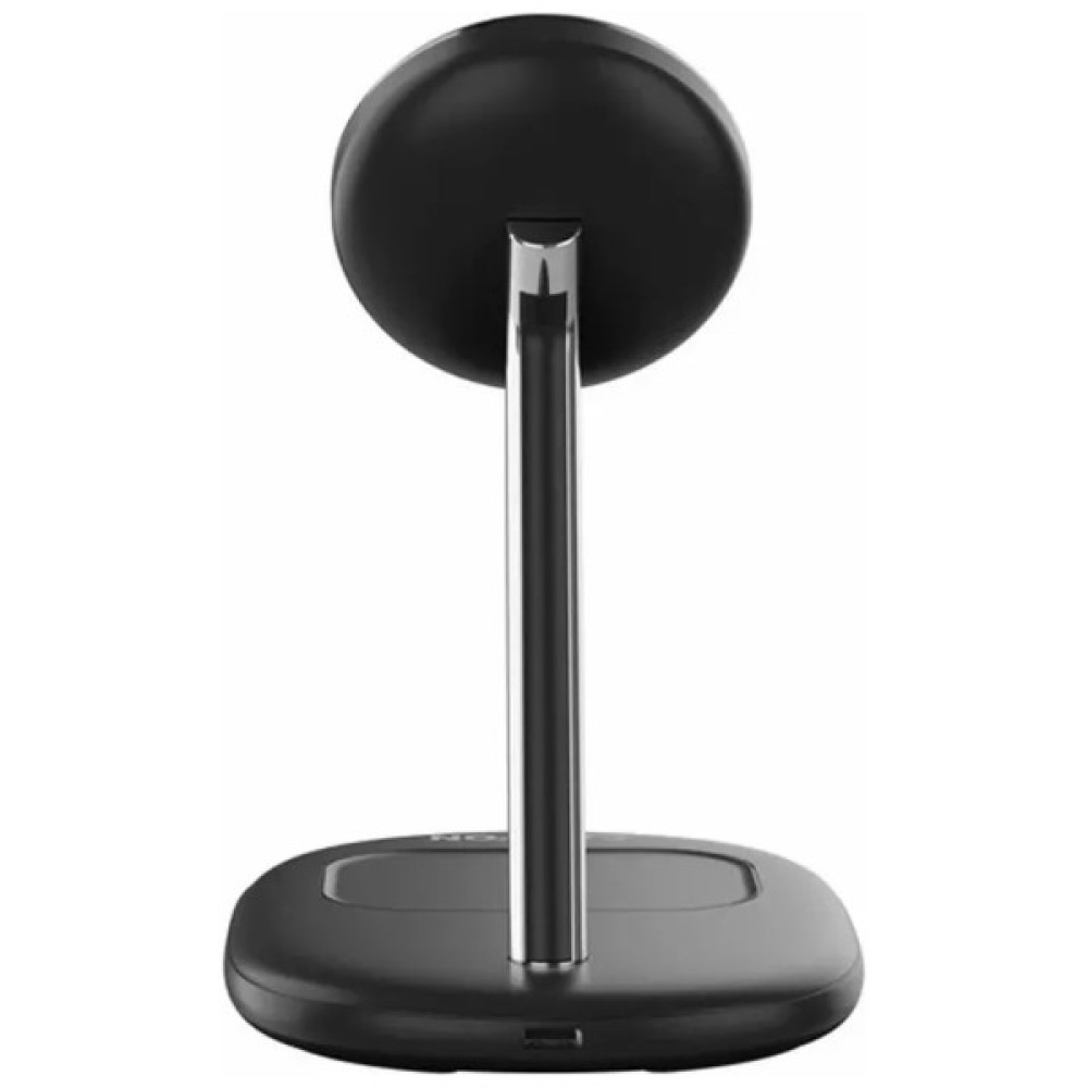 Зарядний пристрій Canyon wireless charger WCS-205 15W Qi2 2in1 w/o adapter Black (CNS-WCS205BW/A)