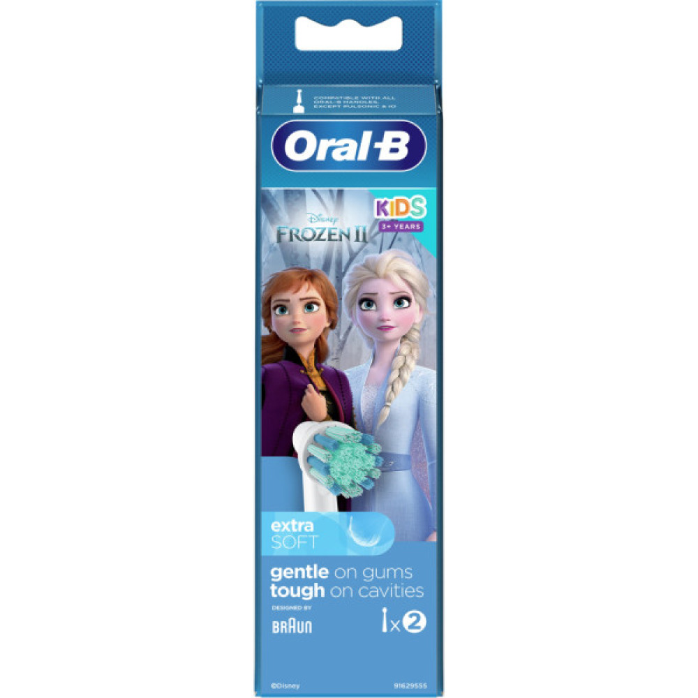 Насадка для зубної щітки Oral-B Kids Frozen II, 2 шт (4210201383994)