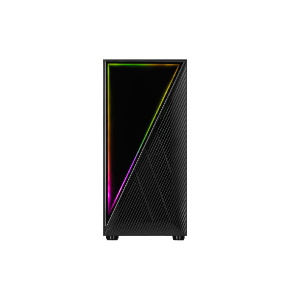 Корпус 2E GAMING Infinity G205A без БЖ 2xUSB3.0, 1xUSBType-C, 1x120мм ARGB, 2x120мм, VGA 345мм, LCS ready, TG Side Panel, ATX, чорний