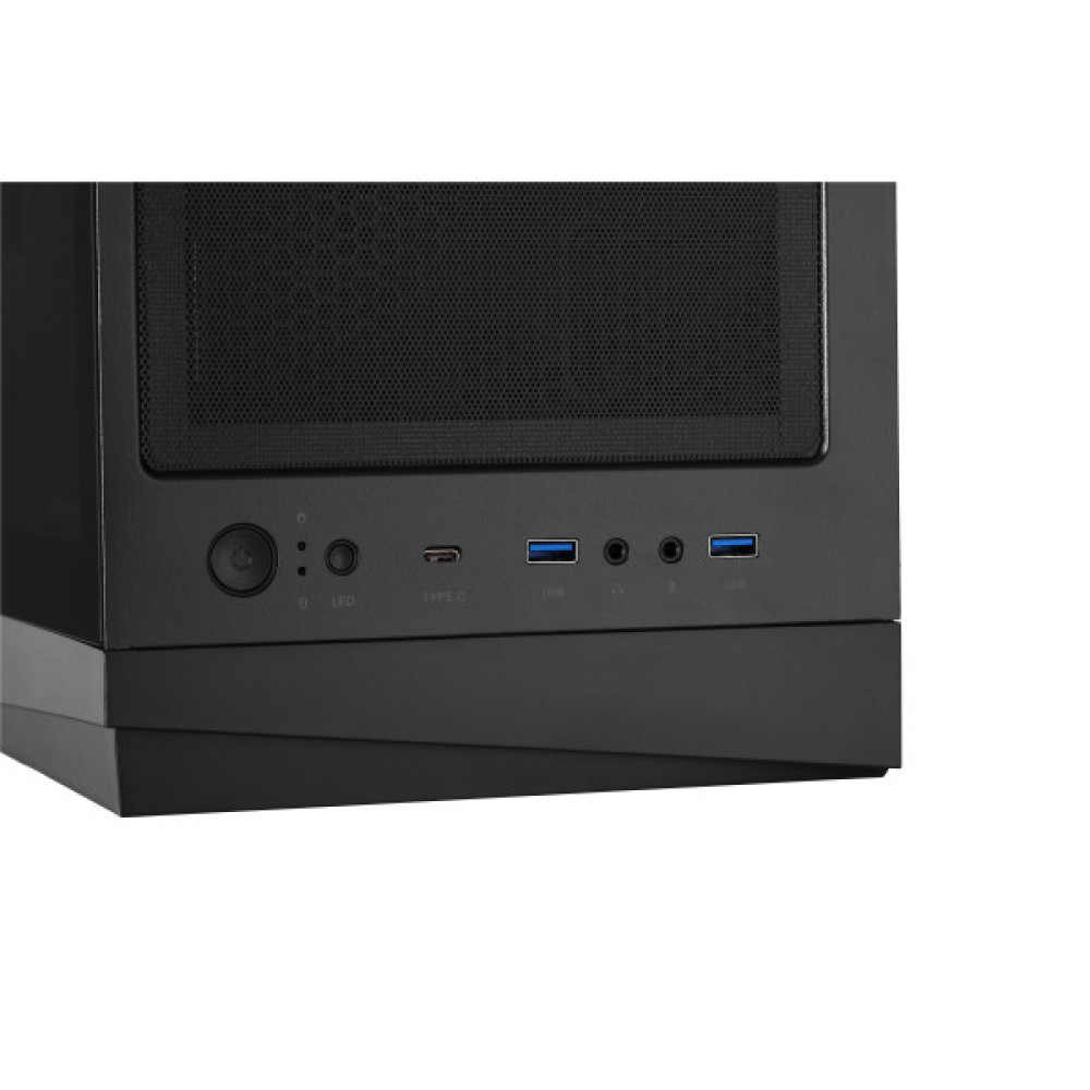 Корпус 2E GAMING Infinity G205A без БЖ 2xUSB3.0, 1xUSBType-C, 1x120мм ARGB, 2x120мм, VGA 345мм, LCS ready, TG Side Panel, ATX, чорний