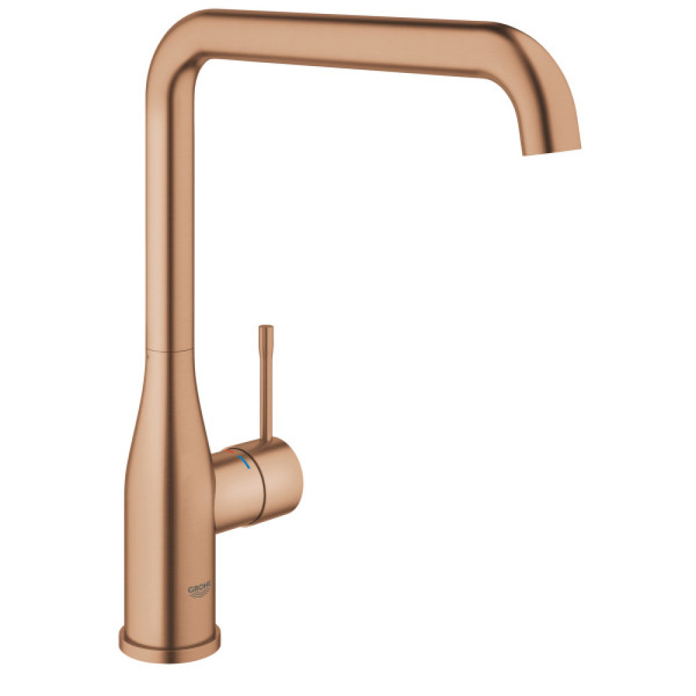 Змішувач для кухні Grohe Essence, довж.виливу - 220мм, поворотний, 1важіль, матовий теплий захід сонця