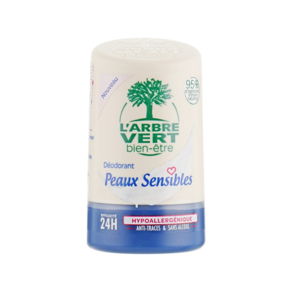 Дезодорант L'Arbre Vert Sensitive для чутливої шкіри 50 мл (3450601032431)