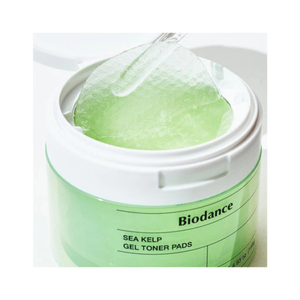 Патчі для обличчя Biodance Sea Kelp Gel Toner Pads 60 шт. (8809891183678)