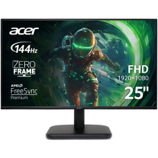Монітор Acer 24.5" EK251QP6bi D-Sub, HDMI, IPS, 144Hz, 1ms, FreeSync
