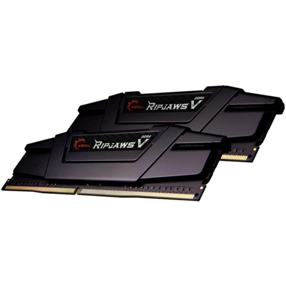 Модуль пам'яті для комп'ютера DDR4 16GB (2x8GB) 3600 MHz Ripjaws V G.Skill (F4-3600C18D-16GVK)