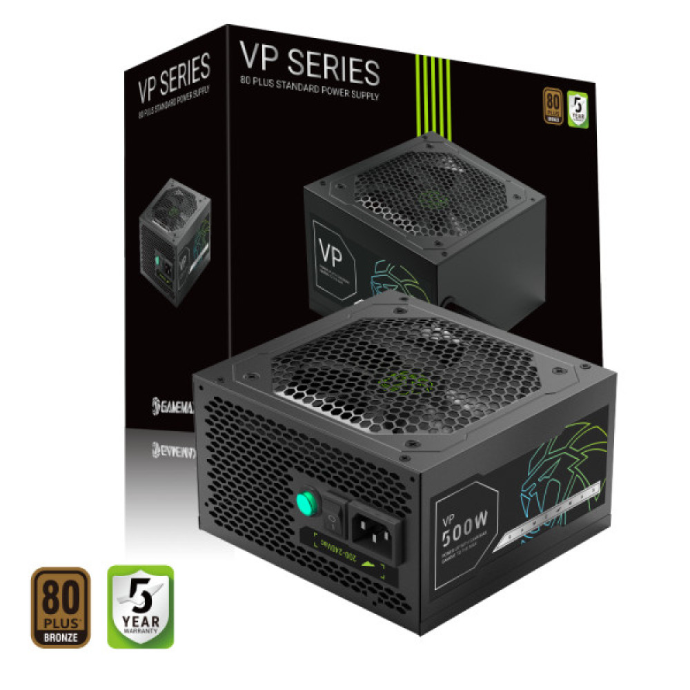 GAMEMAX VP 500S BK