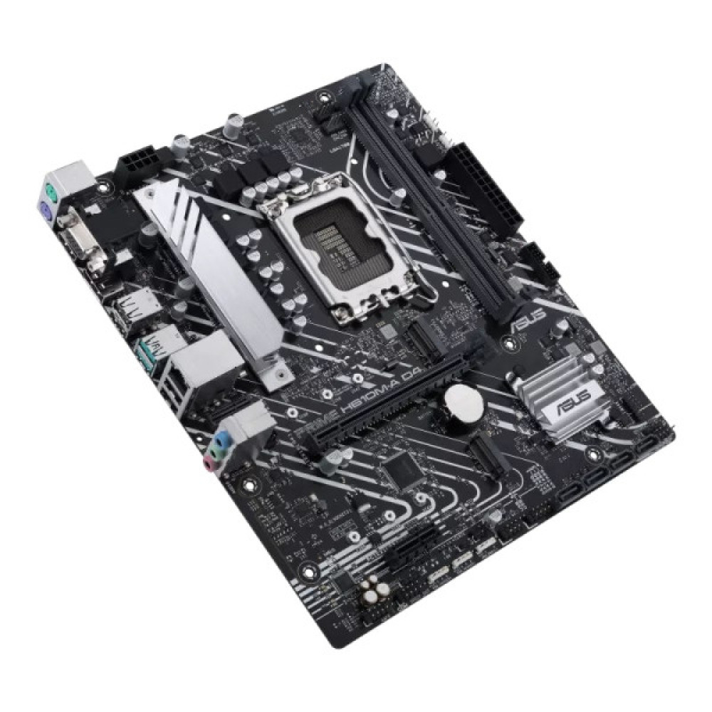 Материнcька плата ASUS PRIME H610M-A D4-CSM s1700 H610 2xDDR4 M.2 HDMI D-Sub DP mATX