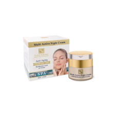 Крем для обличчя Health and Beauty Мультиактивний нічний з гіалуроновою кислотою 50 мл (7290015247252)