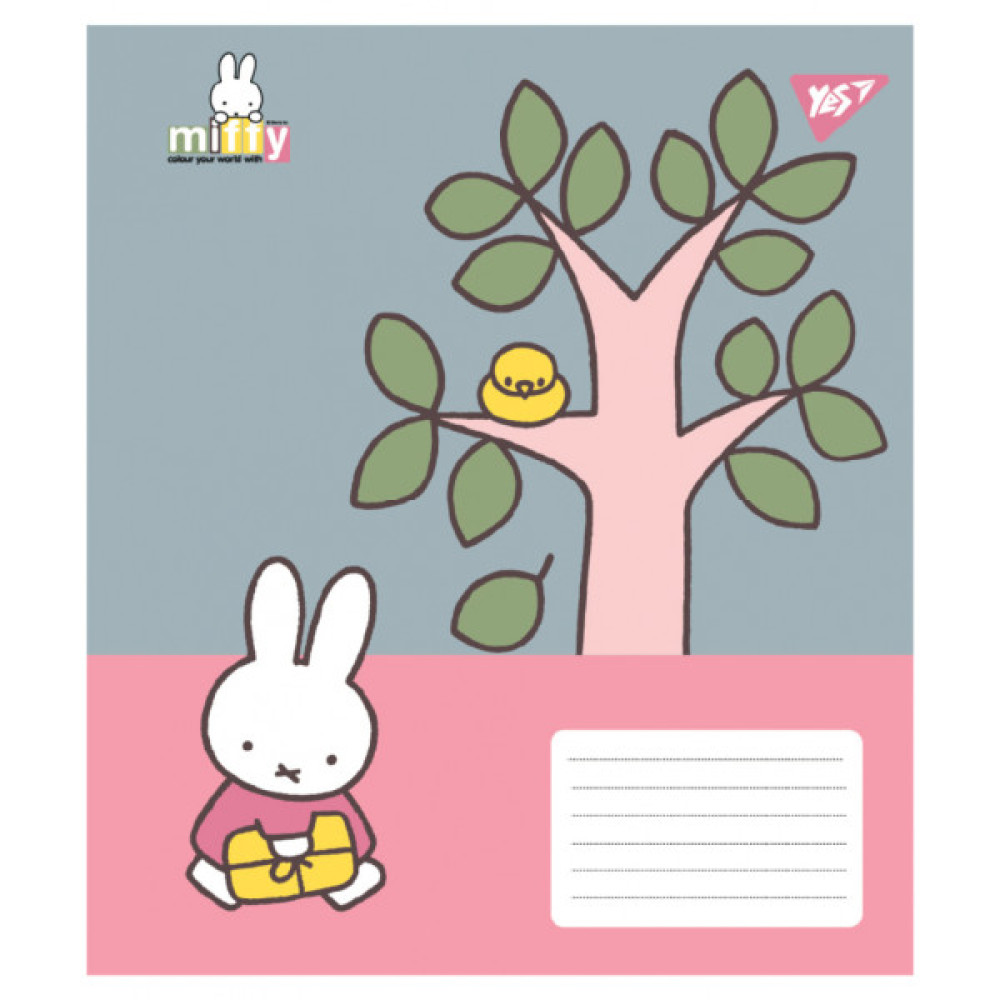 Зошит Yes Miffy Spring А5 18 аркушів лінія (767628)