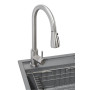 Мийка кухонна GRANADO Basic Estella grafito (+ змішувач Campo LUX inox + дозатор Redondo inox + кошик (ksg0109)