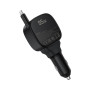 Зарядний пристрій Acefast 1xUSB-C PD95W + telescopic cable USB-C black (6974316285946)