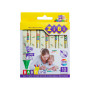 Олівці кольорові ZiBi Baby line Jumbo воскові трикутні 10 шт (ZB.2482) Олівці кольорові ZiBi Baby line Jumbo воскові трикутні 10 шт (ZB.2482)
